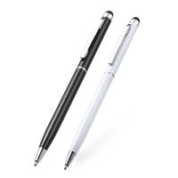 1 PC 2in1 Capacitive Touch Screen Stylus amp; Ballpoint Pen For Mobile Phone Black Material Escolar for school