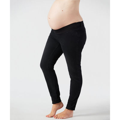 กางเกงยีนส์คุณแม่ mothercare black, under-the-bump maternity jeans RA676
