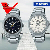 Casio Edifice หน้าปัดคริสตัลแซฟไฟร์กันรอย  รุ่น EFR-S108D-1AV (สีดำ) EFR-S108D-7AV (สีขาว) บางเฉียบเพียง 7.8 มม ของแท้ประกันศูนย์ เซ็นทรัล 1ปี