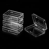 Home Accessory Commemorative Coin Badge Postcard Manicure Display Storage Box Jewelry Transparent Box Lid