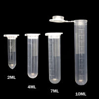 【CW】10PCS 2ML5ML10ML Laboratory Supplies Sample Transparent Micro Plastic Centrifuge Tube Test Tube Clip Laboratory Container Lid