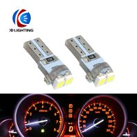 2021KD 100pcs lot T5 LED Dashboard Licence Plate Indicator Light Speed Wedge Light 2SMD 1210 3528 LED 2SMD led Bulb white 6500K 12V