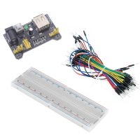 【YD】 NEW MB-102 MB102 Breadboard 400 830 Solderless PCB Bread Board Test Develop for arduino laboratory SYB-830