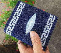 งานสวยๆ Genuine Stingray BiFold Wallet กระเป๋าหนังปลากระเบน