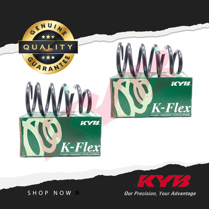 KYB KAYABA 2pcs KFlex Coil Spring for Toyota Innova KUN40, TGN40 2005