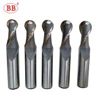 【DT】hot！ End Mill 2 Flute 4 with Straight Shank 0.5 to R16 Milling Cutter Metal Machining