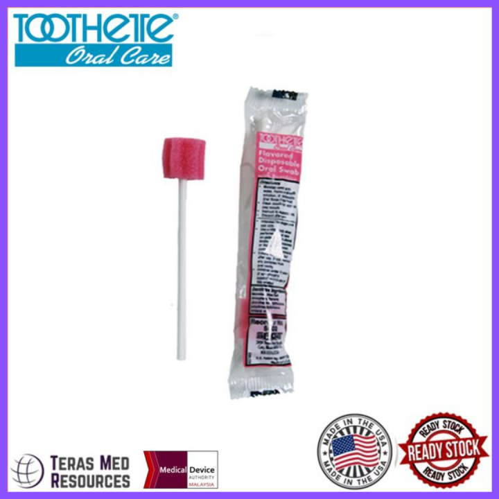 TOOTHETTES ORAL CARE SPEECH THERAPY MADE IN USA (DISPOSABLE ORAL SWAB