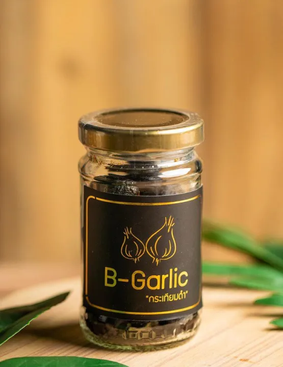 B-GARLIC บีกาลิค กระเทียมดำ ผลิตภัณฑ์เพื่อสุขภาพ บรรจุ 60 กรัม ( 1 ขวด ...