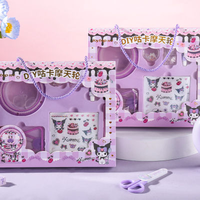 Sanrio goo card stickersFerris wheel sticker set DIY gift box Cinnamoroll Melody Kuromi