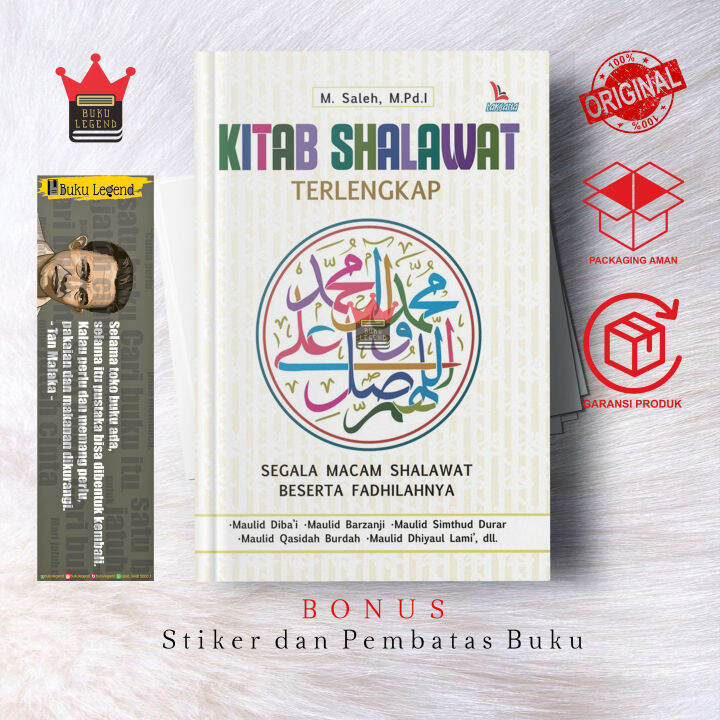 Buku Kitab Shalawat Terlengkap Berserta Fadhilahnya - M. Saleh, M.Pd.I ...