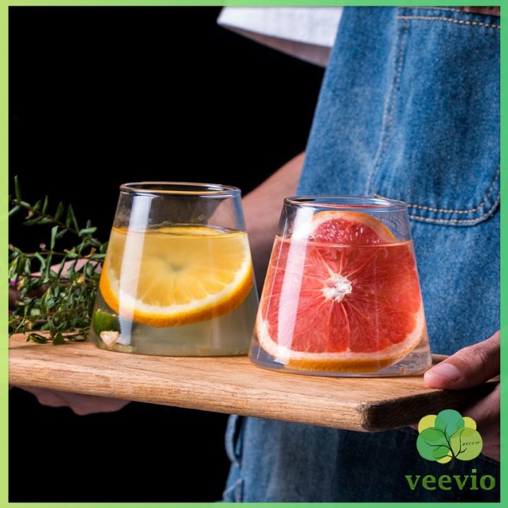 veevio-แก้วรูปภูเขาไฟฟูจิ-ความจุ-300ml-360ml-ดีไซน์สวยเก๋-drink-glass-มีสินค้าพร้อมส่ง