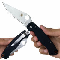 มีดพับ Spyderco CPM-S30V ด้าม Satin G-10 ขนาด 8.5 นิ้ว (21.5 ซม.)