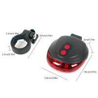 5LED Lamp 2 Night Safety Warning Bicycle Rear Light