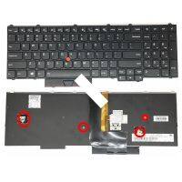 Sp/uk/us คีย์บอร์ดสำหรับ Lenovo Backlit ภาษาอังกฤษสำหรับ Thinkpad P51 P71 Backlight Teclado 01HW200 01HW282 SN20M15446พอดีกับ P70 P50