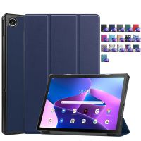 for Lenovo Xiaoxin Pad 2022 Tab M10 Plus 3rd Gen Case 10.6 quot; TB128FU TB125FU Cover Funda Tablet Tri Fold Magnetic Stand Capa