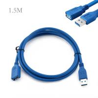 【Trending】 USB 3.0 A ปลั๊กตัวผู้กับปลั๊กตัวเมีย1.5ม. และ3ม./10ft Super Fast Extension Cable Cord