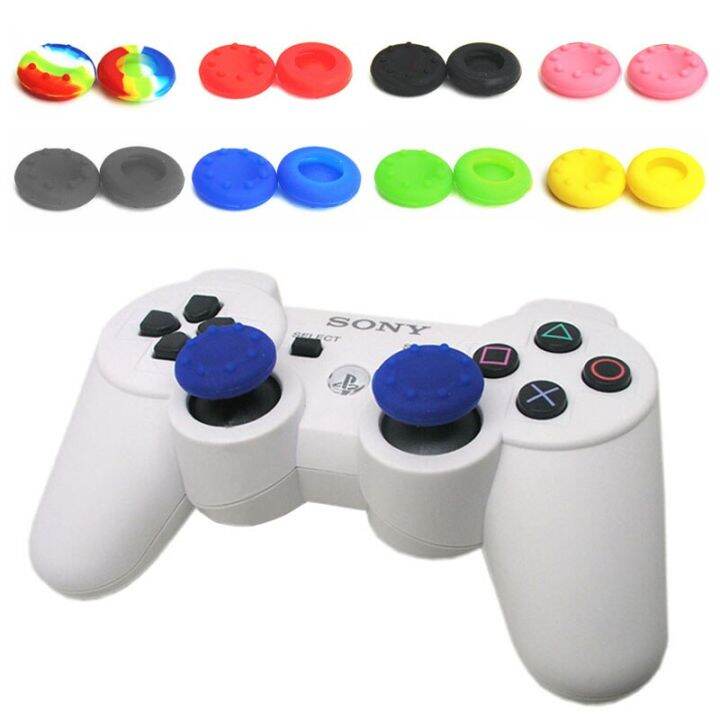 Silicone Analog Grips Thumb Grips Joystick Handle Protector Caps Cover