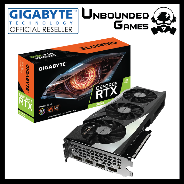 GIGABYTE GRAPHIC CARD GVN3050 GAMING OC8GD Lazada