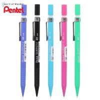 【ดินสอสี Pentel Sharplet-2 A125-P,ดินสอสี0.5มม. ญี่ปุ่นดินสอกดสีดำ/ สีฟ้า/สีเขียว/สีฟ้าอ่อน/ชมพู5ชิ้น