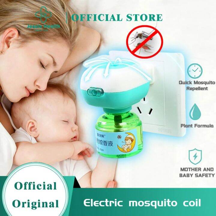 Jessie.Electric mosquitorepellent liquid, plant formula, safe and non