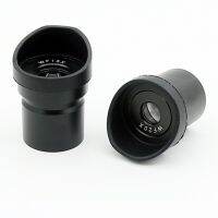 2PCS WF15X WF20X Wide Field Eyepiece Optical Lens Mounting Size 30 mm / 30.5 mm with Eyecups for Stereo Microscope