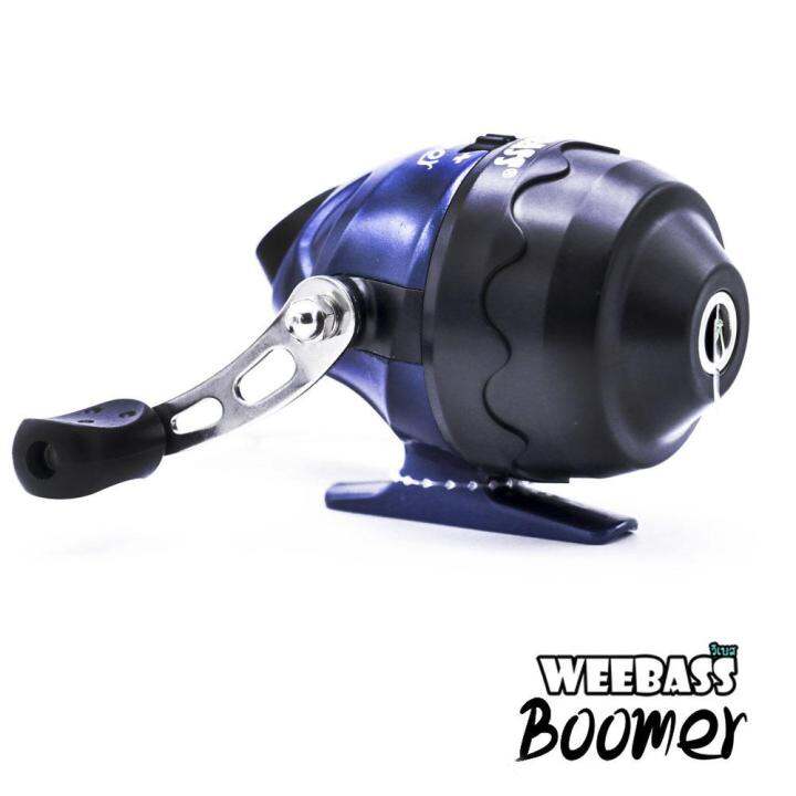 อุปกรณ์ตกปลา-weebass-รอกยิงปลา-รุ่น-boomer-หมุนขวา-รอกกระปุก