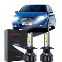 ชุดหลอดไฟซีนอน LED 6000K สีขาว สําหรับ Honda City 2008-2014 2 ชิ้น