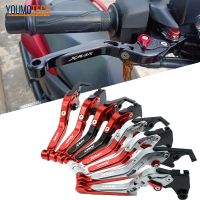 สำหรับ YAMAHA XMAX 300 XMAX 400 XMAX 250 XMAX 125 2017-2022 อุปกรณ์เสริมรถจักรยานยนต์ปรับพับได้สกู๊ตเตอร์เบรคคลัทช์คันโยก CNC อลูมิเนียมมือเบรค LEVER X-MAX X MAX Xmax300