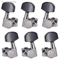 ♕❖ 6 PCS 3L 3R Guitar String Tuning Pegs Tuner Semi-closed Tuner Machine Heads for Electric Guitar Folk Acoustic Guitar Tuning Pegs