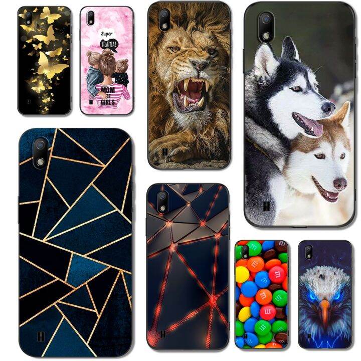 mobile-case-for-zte-blade-a7-2019-case-back-phone-cover-protective-soft-silicone-black-tpu-cat-tiger