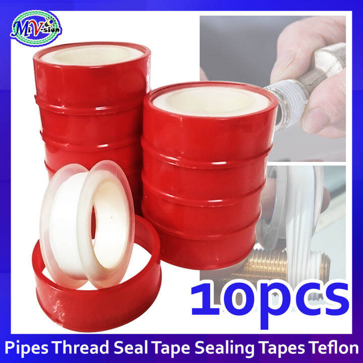 15m Plumber Fitting Pipes Thread Seal Tape Plumbing Sealing Tapes Teflon 10pcs Lazada PH