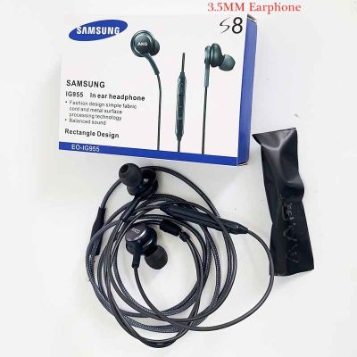 หูฟังอิน-เอียร์3.5มม. แบบมีสายพร้อมไมโครโฟน,หูฟัง S8 Samsung Y9 S9 C9 J9 A31จาก Galaxy