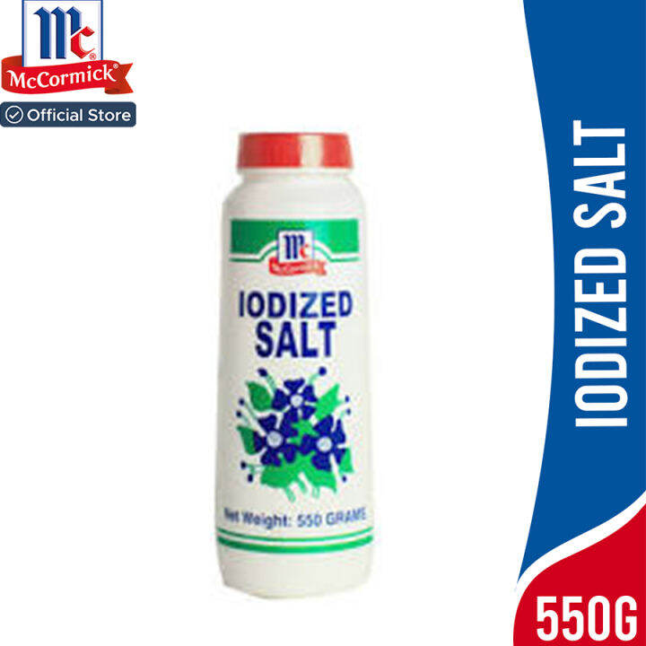McCormick Iodized Salt 550g Lazada PH
