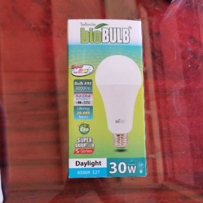 โปรโมชั่น+++ หลอดไฟ แอลอีดี LED BIOBULB 30W E27 ราคาถูก หลอด ไฟ หลอดไฟตกแต่ง หลอดไฟบ้าน หลอดไฟพลังแดด