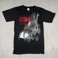 Avenged Sevenfold Shirt Mens Size Small Black Spine Climber Skeleton A7X Band