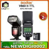 SALE Godox Flash V860 II TTL - รับประกันศูนย์ GodoxThailand 2ปี ##กล้องถ่ายรูป ถ่ายภาพ ฟิล์ม อุปกรณ์กล้อง สายชาร์จ แท่นชาร์จ Camera Adapter Battery อะไหล่กล้อง เคส