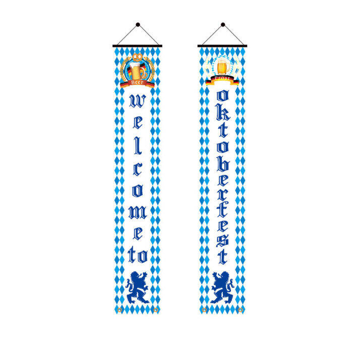 ธงผ้าทอ-oktoberfest-สำหรับตกแต่งปาร์ตี้อ็อกโทเบอร์เฟสต์น้ำหนักเบาแข็งแรงและทนทาน
