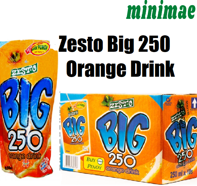 minimae Big 250 Zesto Drinks 250MLX10pcs Lazada PH