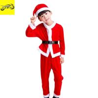 Homyl ชุดซานต้าเครื่องแต่งกายซานตาคริสมาสต์สำหรับเด็กสำหรับงานเลี้ยงคริสต์มาสคอสเพลย์