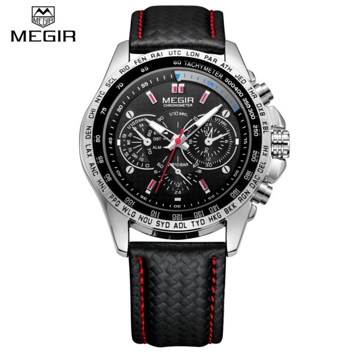 megir-นาฬิกาควอทซ์สุดเท่สำหรับผู้ชาย-นาฬิกาแฟชั่นที่มีชื่อเสียงนาฬิกาข้อมือมียี่ห้อดูหรูหรานาฬิกาข้อมือโพลียูรีเทนกันน้ำสำหรับ-mge1010g-02ผู้ชาย