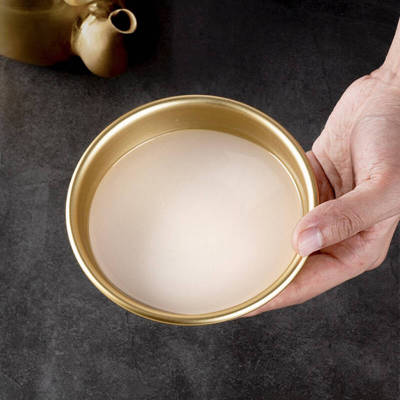 ถ้วยมักกอลลี ถ้วยทองเหลืองเกาหลี makgeolli cup 막걸리 컵