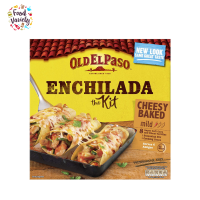 Old El Paso Cheesy Baked Enchilada Kit (663 g) โอลด์ เอล พาโซ ชีสซี่ เบค เอนชิลดา คิท