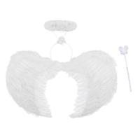 Angel Wings for Kids Angel Costume for Girls and Women Dress Up Cosplay Halloween Party Supplies for Girls gifts