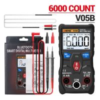 ZZOOI V05B Digital Bluetooth-compatible Multimeter 6000 Count True RMS Auto Range DC/AC Voltage Tester Capacitance Resistance Meter