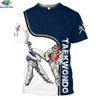 （ALL IN STOCK 2023）  Sonspee – mens short sleeve round neck T-shirt, summer sports, 3D print, taekwondo, Harajuku street, polyester