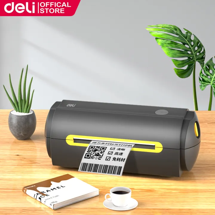 Deli Thermal Label Printer For Pc Windows Mac HighSpeed Printing OneDimensional Code And