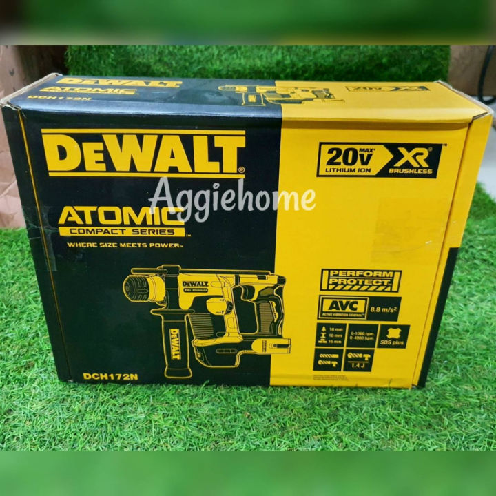 dewalt-สว่านโรตารี่-ไร้สาย-20v-รุ่น-dch172n-เฉพาะตัวเครื่อง-2-ระบบ-16-มม-มอเตอร์-brushless-สว่าน-โรตารี่-เจาะปูน-จัดส่ง-kerry