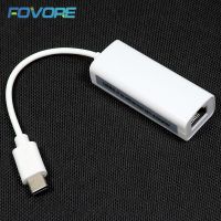 USB Ethernet Adapter 10/100Mbps Network Card Rj45 Type c USB C Lan For Macbook Windows Wired Internet Cable  USB Network Adapters