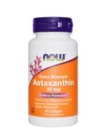 แอสตาแซนทิน (Now Foods) Astaxanthin Extra Strength 10 mg (60 Softgels)