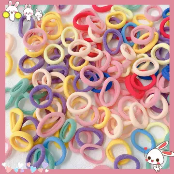 10-Piece/Set Little Girl Elastic Good Flower Bowknot Baby Hair Ring Mesh  Bow Head Rope Rubber Band PINK-2 - Walmart.com
